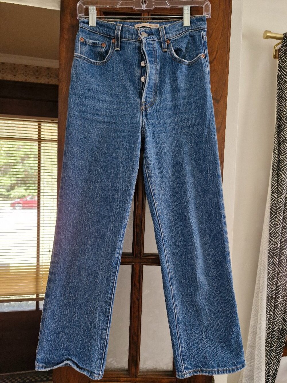 Levi's ribcage straight ankle